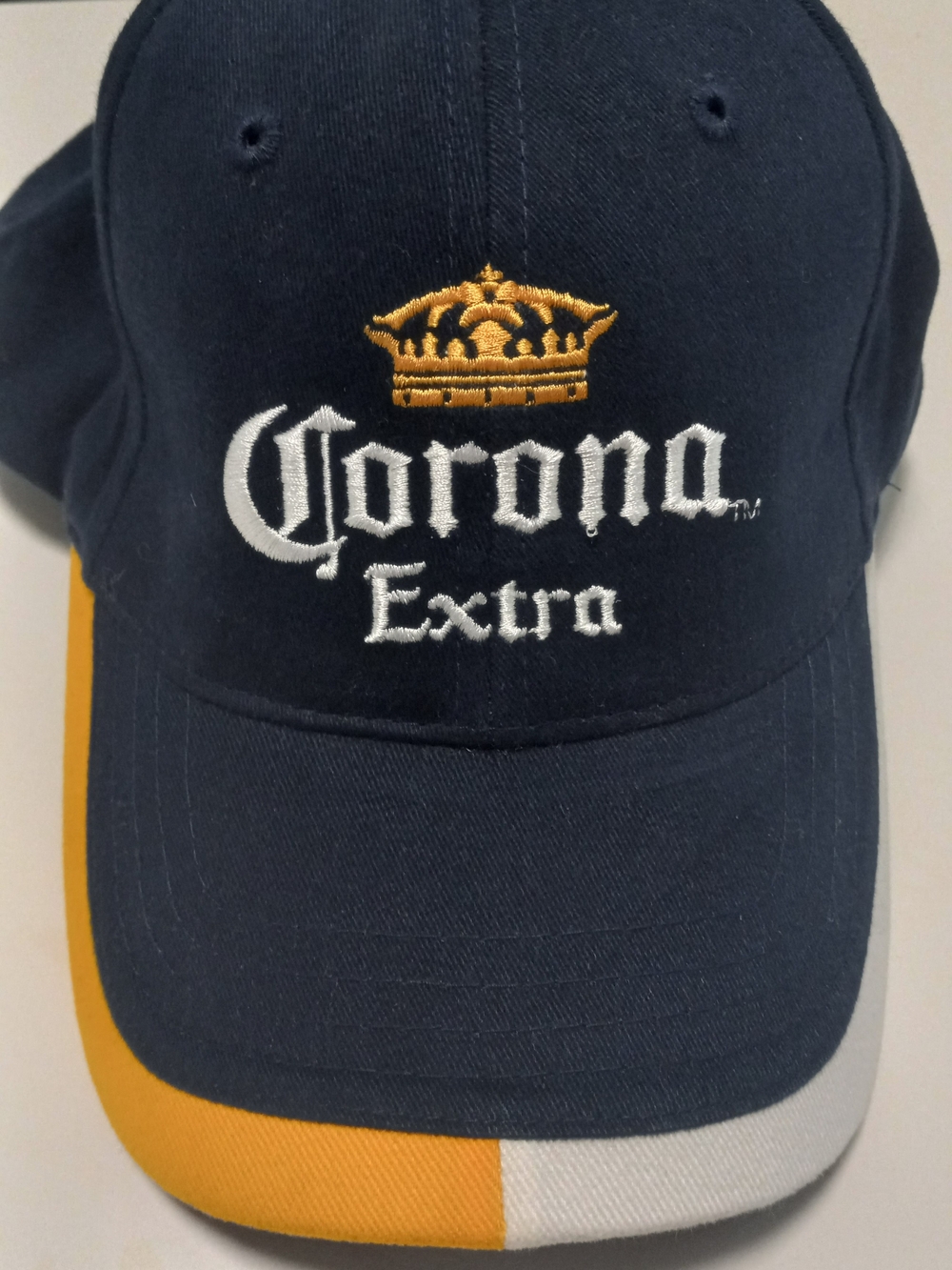 Navy and Gold Baseball Cap